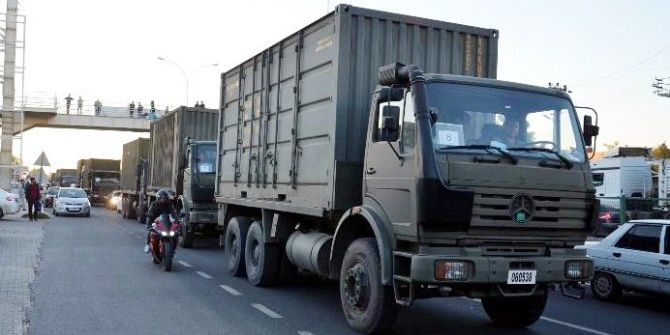 Askeri Konvoy, Şanlıurfa’dan Yola Çıktı