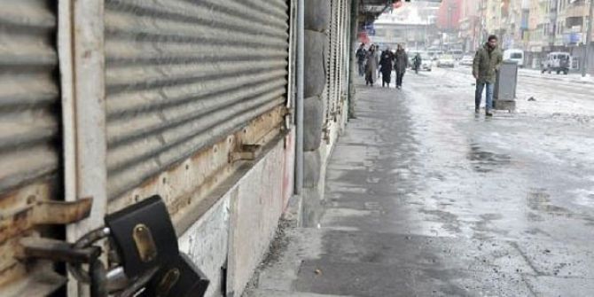 Mardin’de Kepenk Kapatmaya Yasak Getirildi