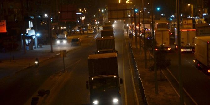 Silopi’ye Giden Askeri Konvoy Mardin’e Ulaştı