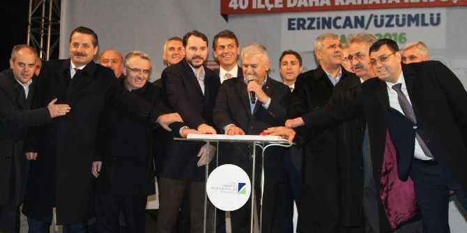 Başbakan Binali Yıldırım Erzincan’dan Ayrıldı