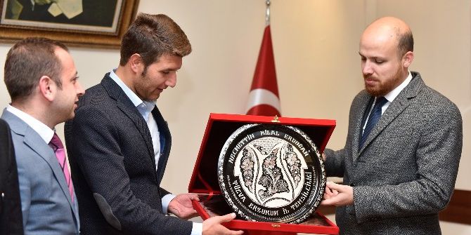 Bilal Erdoğan’dan Başkan Kahveci’ye Tebrik