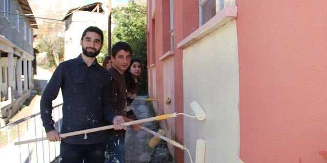 Kardeş Okula Tamir Ve Tadilat Yaptılar