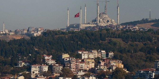 Dünyanın en büyükleri arasında yer alan Çamlıca Camii