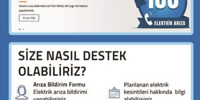 Elektrik Aboneleri İçin Mobil Uyumlu Yeni Web Sitesi