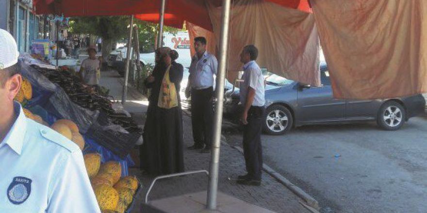 Muş’ta Kaldırım İşgalleri