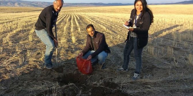 Ziraat Mühendisleri Sahaya İndi