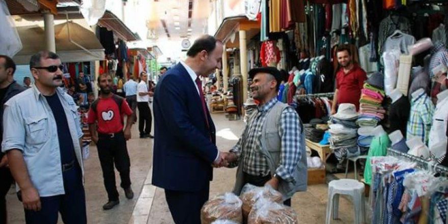 Vali Erin’den, Esnafa Ziyaret