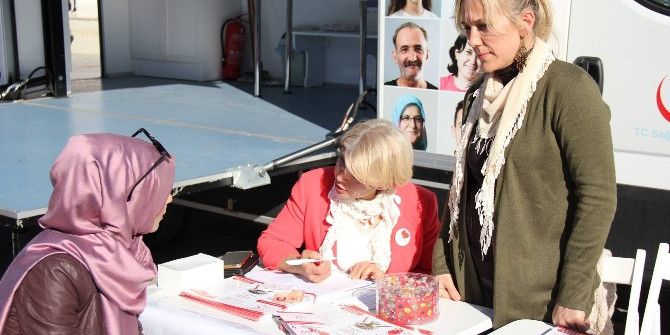 Organ Bağışı Standı Açıldı