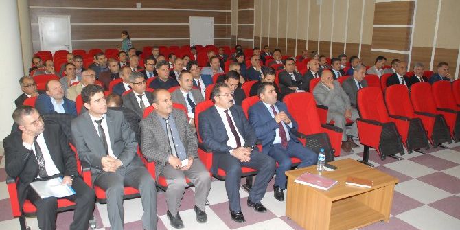 Van’da Değerlendirme Toplantısı