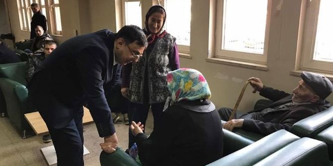 Milletvekili Serkan Bayram’dan Hasta Ziyareti