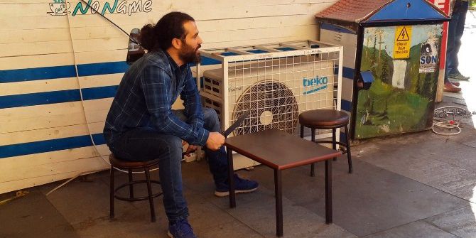 Trabzon’da Zabıtalarla Tartışan Esnaftan Bıçaklı Eylem