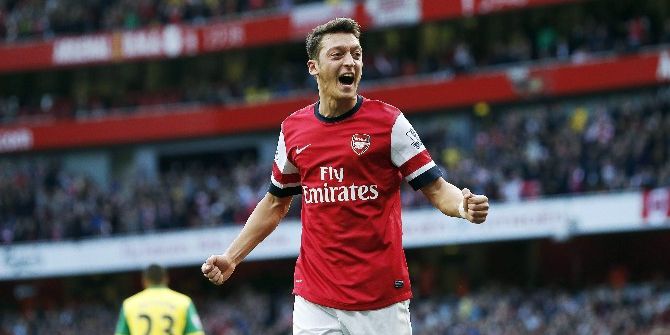 Uefa Şampiyonlar Ligi’nde Haftanın Oyuncusu Mesut Özil