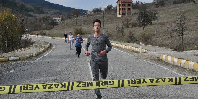 Pınarbaşı’nda Kros Yarışması