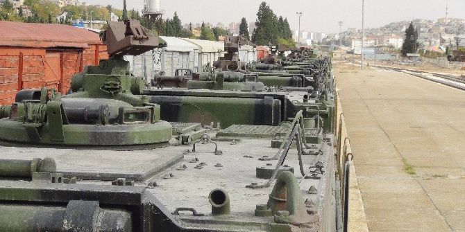 Sınıra Sevk Edilen Askeri Araçlar Gaziantep’te