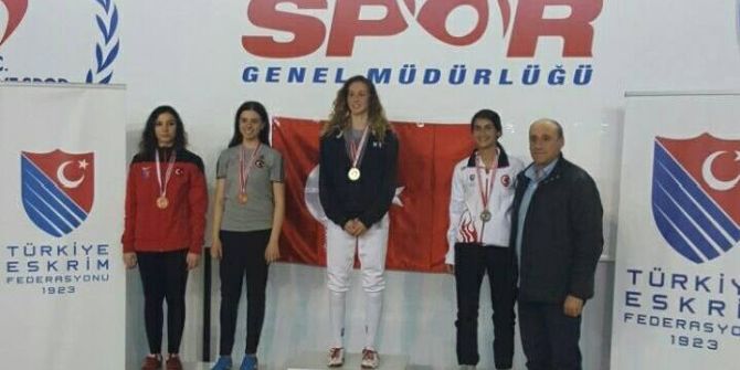 Adıyamanlı Eskrimci Özkalycı Türkiye Şampiyonu Oldu