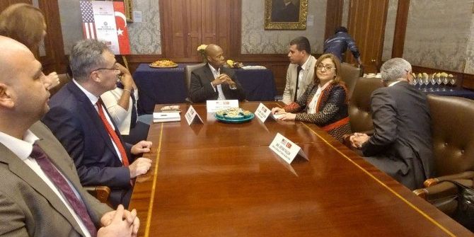 Fatma Şahin’den Brooklyn Belediye Başkanı Adams’a Ziyaret