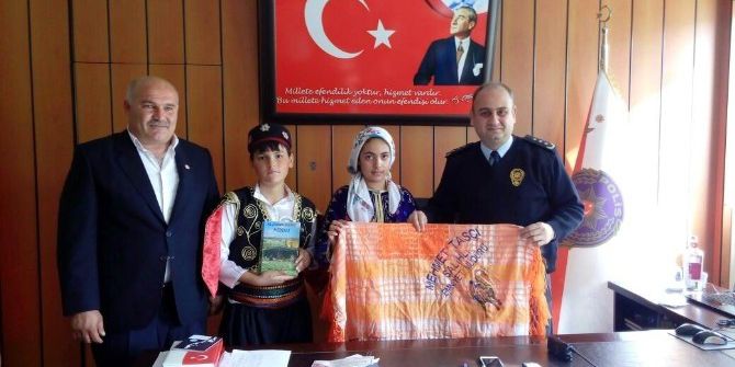 Deve Güreşçilerinden Emniyet Müdürü Taşçı’ya Ziyaret