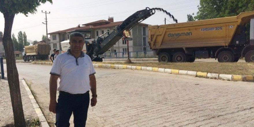 Hisarcık Belediye Başkanı Fatih Çalışkan: 9 Kilometre Yola 42 Bin Ton Beton Asfalt Atıldı