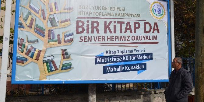 Bozüyük Belediyesi’nden Kitap Toplama Kampanyası
