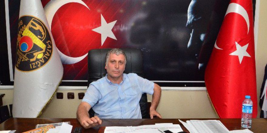Belediye Başkanına Makamında Baltalı Tehdit