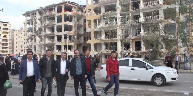 Dtb Yönetimi Patlamanın Olduğu Yerde İnceleme Yaptı