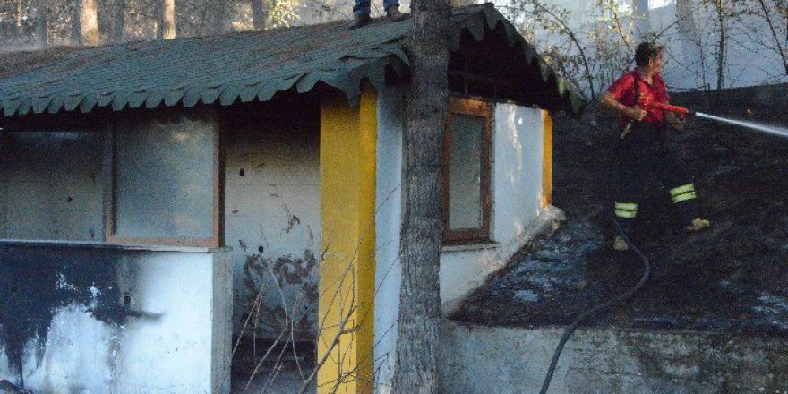 Diyarbakır’da Benzinliğin Yanında Çıkan Yangın Korkuttu