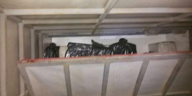 Kamyonetin Zulasından 12 Bin Paket Kaçak Sigara Çıktı