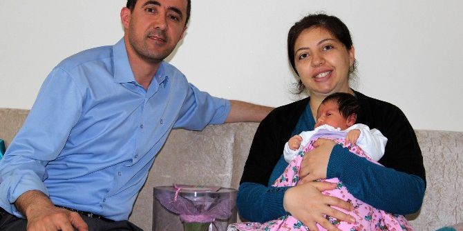 Çankaya 922 Bebeğe ’Hoş Geldin’ Dedi