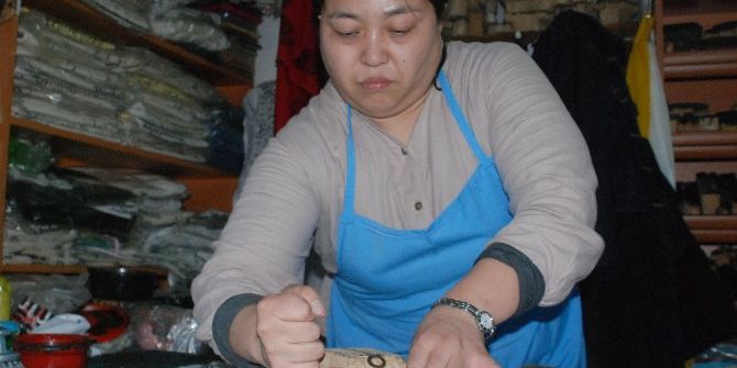 Japonya’dan Tokat’a Yazmacılık Öğrenmeye Geldi