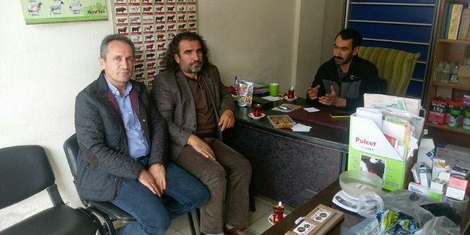 Başkan Aslan’dan Veteriner Hekimlere Ziyaret