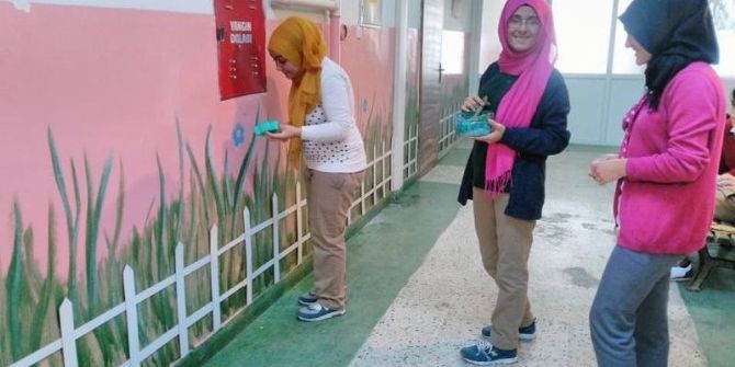 Okul Koridorunu Edebiyat Sokağına Dönüştürdüler