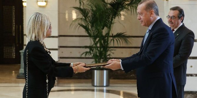 Portekiz Büyükelçisi Cumhurbaşkanı Erdoğan’a Güven Mektubu Sundu