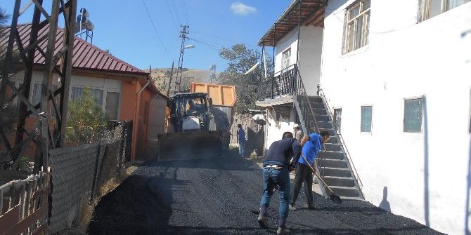 Eymir Mahallesinde Asfalt Sevinci