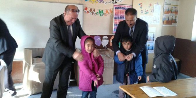 Ücretli Öğretmenden Örnek Davranış