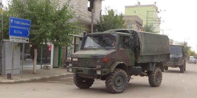 Fırat Kalkanı Harekatı’nın 77’nci Gününde Sınıra Sevkiyat Sürüyor