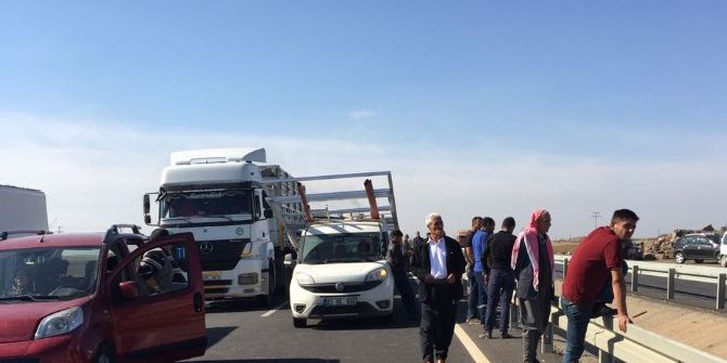 Viranşehir-mardin Karayolunda Bomba Paniği