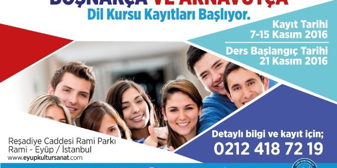 Eyüp Belediyesinden Boşnakça Ve Arnavutça Dil Kursu