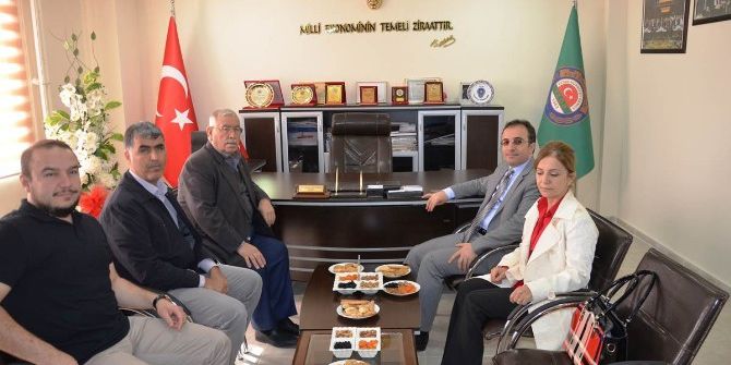 Vali Çataklı Ziraat Odası İle Kuyumcular Odasını Ziyaret Etti
