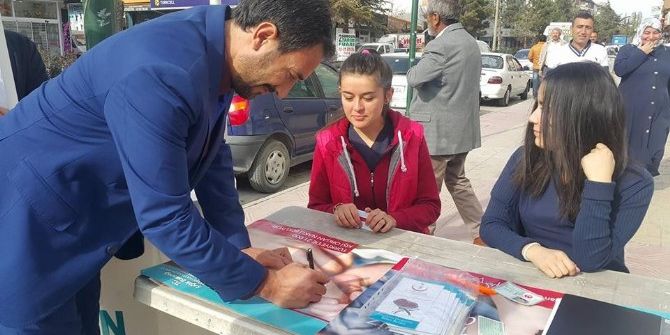Sorgun’da Organ Bağışı Stantı Açıldı
