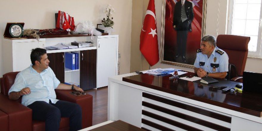 Başkan Genç’ten, İlçe Emniyet Müdürlüğü’ne Ziyaret
