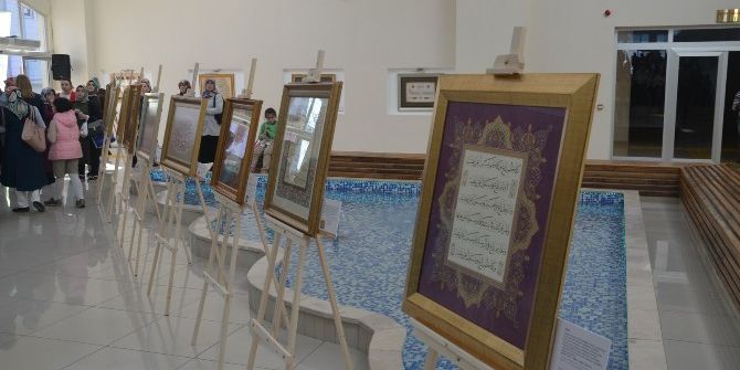 “Kalemin Bereketi” Hat Ve Tezhip Sergisi Fatsa’da Açıldı