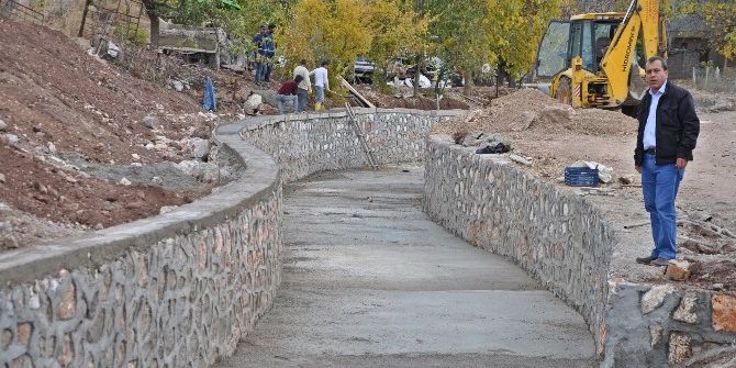 Kırkbayır Deresinde Islah Çalışması