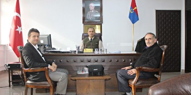 Albay Osman Aslan’a ’Hayırlı Olsun’ Ziyareti