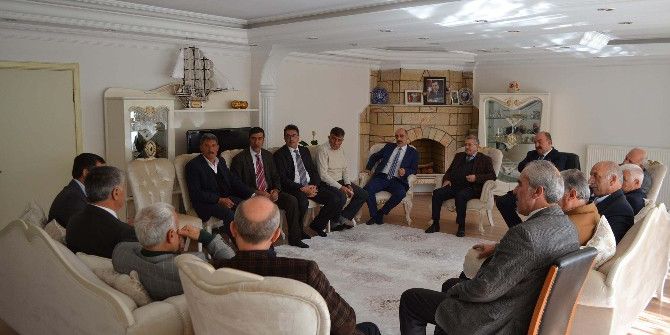 Başkan Asya, Ak Partili Başkanları Evinde Ağırladı