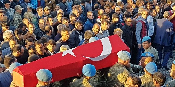 Şehit Korucu İçin Tören Düzenlendi