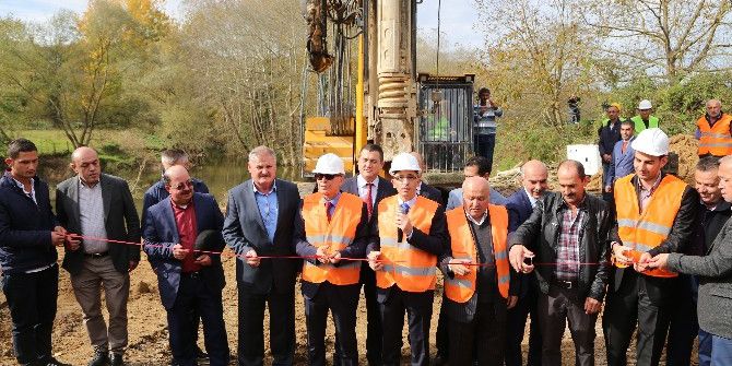 Şile’de Sungurlu Köprüsü’nün Temeli Atıldı