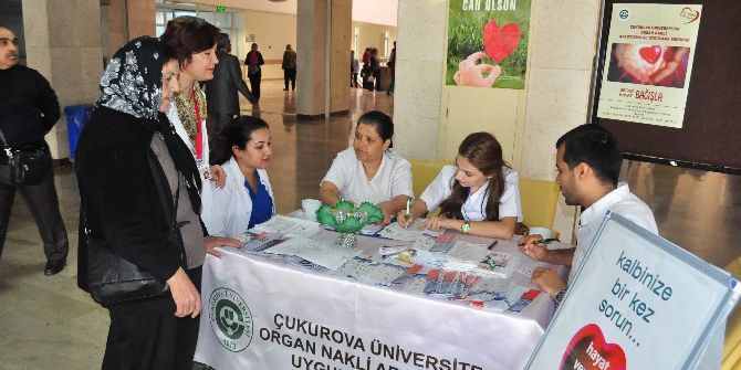 Balcalı’da Organ Bağışı Standı