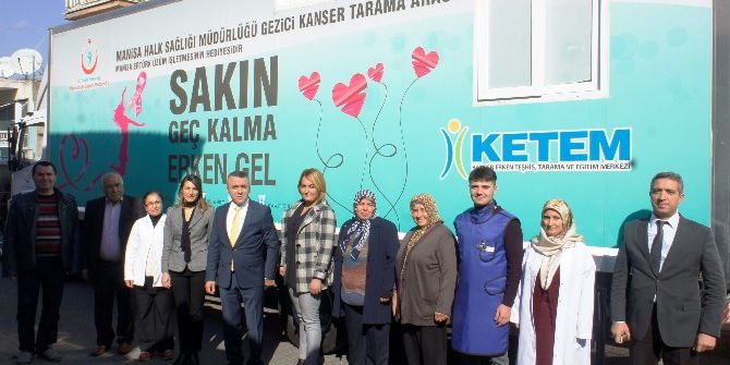 Alaşehirli Kadınlar Kanser Taramasından Geçiyor