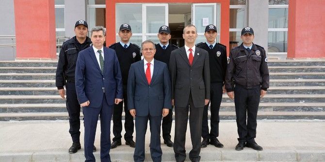 Vali Tapsız, Pomem’de İncelemelerde Bulundu