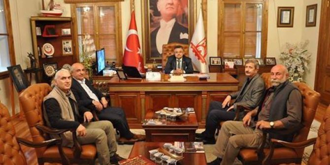 Başkan Yağcı’ya Ziyaret